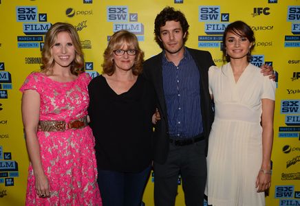 Adam Brody, Mía Maestro, Daisy von Scherler Mayer, and Kathleen Christy at an event for Some Girl(S) (2013)