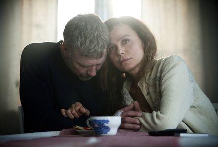 Lena Olin and Mikael Persbrandt in The Hypnotist (2012)