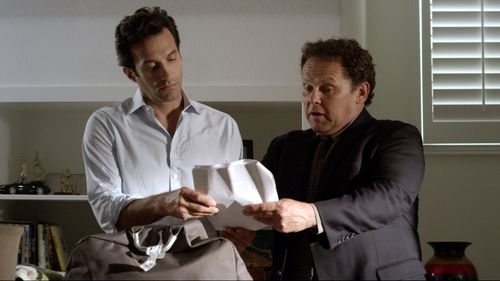 With Kevin Chapman in 