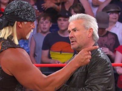 Hulk Hogan and Eric Bischoff in TNA iMPACT! Wrestling (2004)