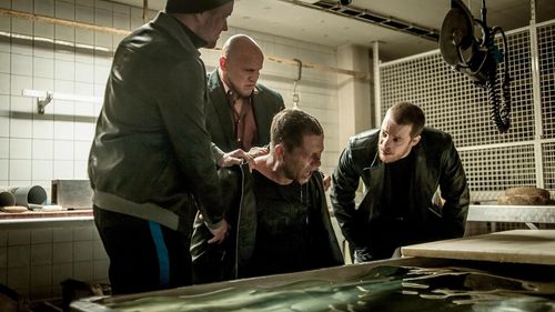 Til Schweiger, Ferris MC, Janos Tiborcz, and Raphael Domanski in Tatort: Der große Schmerz (2016)
