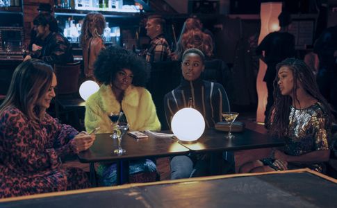 Meagan Good, Jerrie Johnson, Shoniqua Shandai, and Grace Byers in Harlem (2021)
