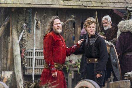 Donal Logue and Edvin Endre in Vikings (2013)