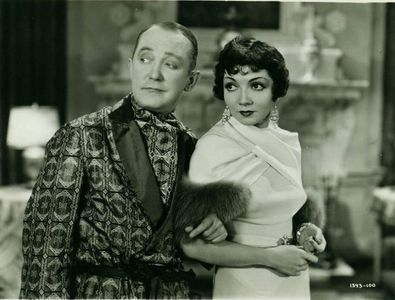 Claudette Colbert and George M. Cohan in The Phantom President (1932)