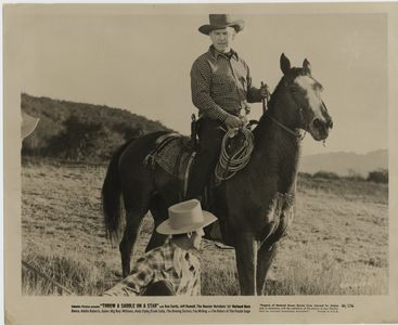 Ken Curtis and Guinn 'Big Boy' Williams in Throw a Saddle on a Star (1946)