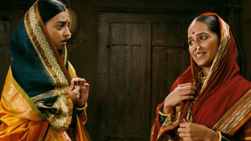 Radhika Apte and Veena Jamkar in Tukaram (2012)