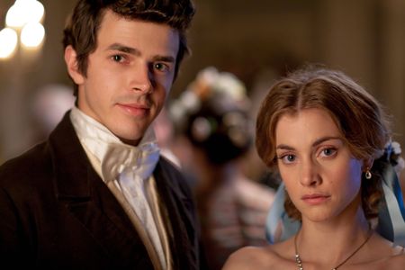 Harry Richardson and Stefanie Martini in Doctor Thorne (2016)