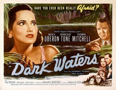 Fay Bainter, Elisha Cook Jr., Thomas Mitchell, Merle Oberon, John Qualen, and Franchot Tone in Dark Waters (1944)