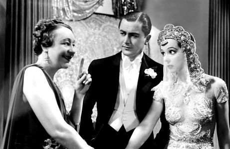 Robert Young, Jessie Matthews, and Athene Seyler in It's Love Again (1936)