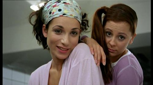Ladka Nergesová and Zuzana Kanócz in From Subway with Love (2005)