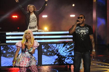 David Guetta, Flo Rida, and Nicki Minaj in America's Got Talent (2006)