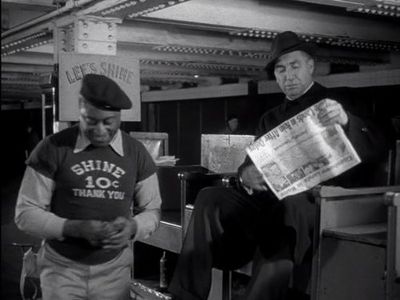 Horace McMahon and Richard Ward in Naked City (1958)