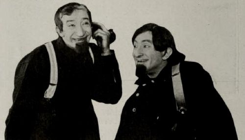 Lew Fields and Joe Weber in Two of the Bravest (1915)