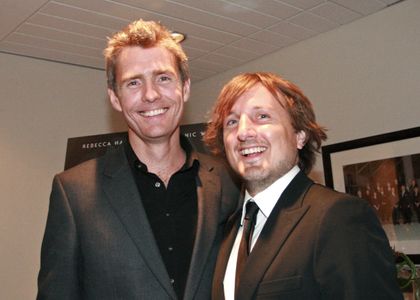 Nick Murphy and composer Daniel Pemberton at TIFF 2011