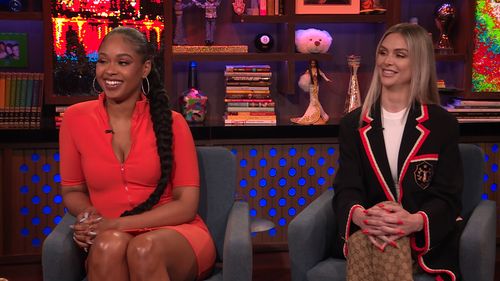 Mya Allen and Lala Kent in Watch What Happens Live with Andy Cohen: Lala Kent & Mya Allen (2022)