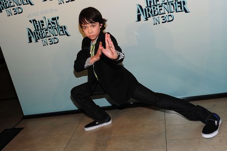 Noah Ringer at an event for The Last Airbender (2010)