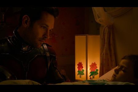 Paul Rudd and Abby Ryder Fortson in Ant-Man (2015)
