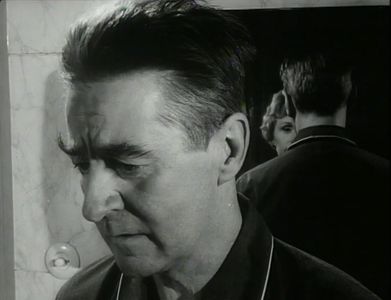 Gunnar Björnstrand and Gunn Wållgren in The Dress (1964)