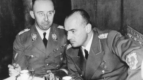Hans Frank and Heinrich Himmler