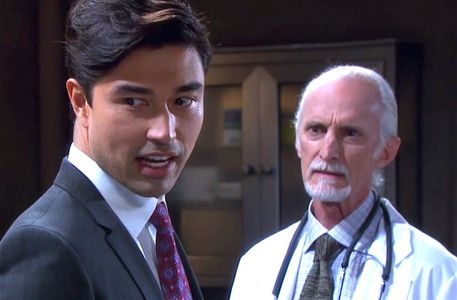 As Dr Rolf with Remington Hoffman as Li Shin (Days of Our Lives)