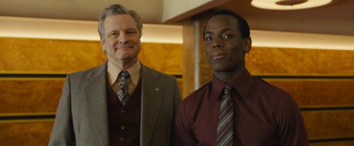 Colin Firth and Micheal Ward in Empire of Light (2022)
