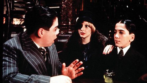 Jodie Foster, Scott Baio, and John Cassisi in Bugsy Malone (1976)