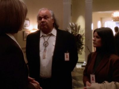 Gary Farmer and Georgina Lightning in The West Wing (1999)