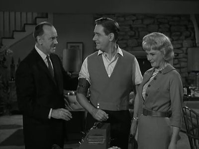 Connie Hines, Larry Keating, and Alan Young in Mister Ed (1961)
