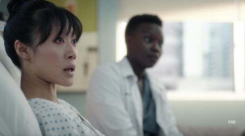 Julie Zhan and Shaunette Renée Wilson in The Resident (2018)
