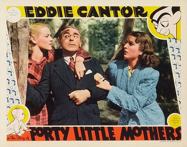 Eddie Cantor and Martha O'Driscoll in Forty Little Mothers (1940)