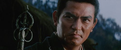 Kôji Nanbara in Zatoichi and the One-Armed Swordsman (1971)