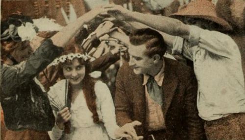 Beverly Bayne and Francis X. Bushman in The Adopted Son (1917)