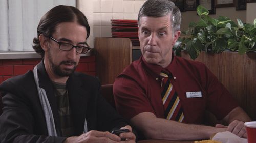 Andy Dick and Tom Bergeron in Rock Slyde (2009)