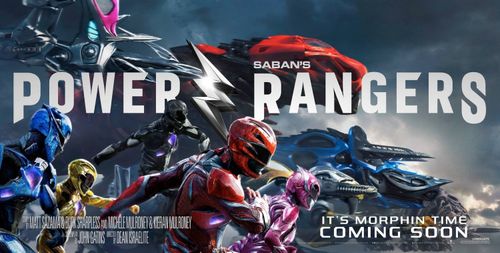 Becky G, Ludi Lin, Dacre Montgomery, Naomi Scott, and RJ Cyler in Power Rangers (2017)