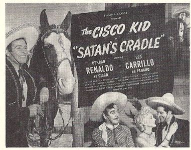 Leo Carrillo, Duncan Renaldo, and Ann Savage in Satan's Cradle (1949)