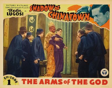 Bela Lugosi, George Chan, Paul Fung, James B. Leong, Maurice Liu, Richard Loo, and Henry T. Tung in Shadow of Chinatown 