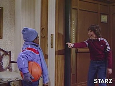 Gary Coleman and Brad Kesten in Diff'rent Strokes (1978)