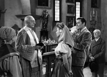 Errol Flynn, Ida Lupino, and Frank Reicher in Escape Me Never (1947)