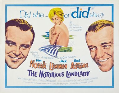 Fred Astaire, Jack Lemmon, and Kim Novak in The Notorious Landlady (1962)