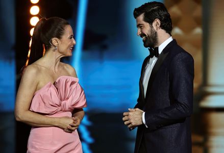 Miguel Ángel Muñoz and Aitana Sánchez-Gijón in 26 Premios Forqué (2021)