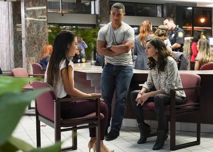 Meaghan Rath, Beulah Koale, and Taiana Tully in Hawaii Five-0 (2010)