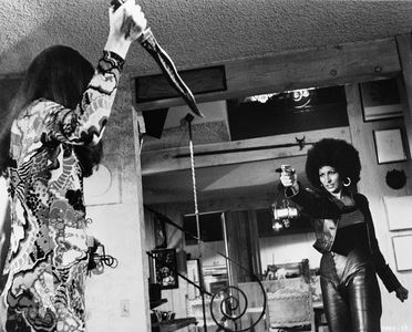 Pam Grier and Kathryn Loder in Foxy Brown (1974)