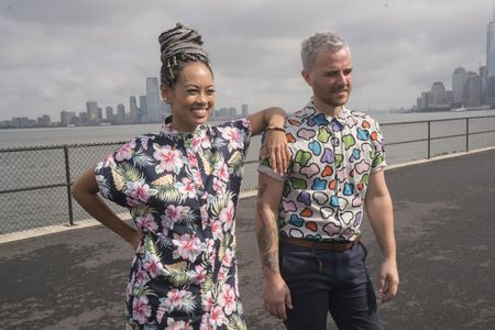 Anya Ayoung-Chee and Anthony Ryan Auld in Project Runway All Stars (2012)