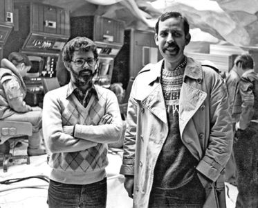 George Lucas and Walter Murch in Star Wars: Episode IV - A New Hope (1977)