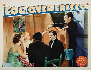 Bette Davis, Margaret Lindsay, Irving Pichel, Lyle Talbot, and Donald Woods in Fog Over Frisco (1934)