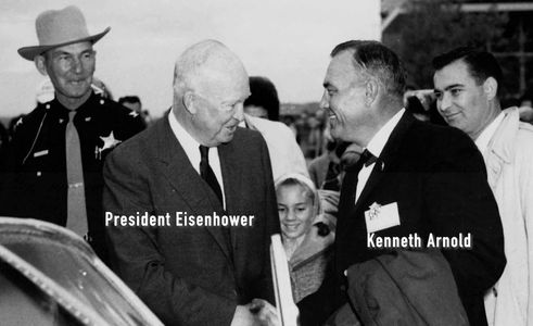 Dwight D. Eisenhower and Kenneth Arnold