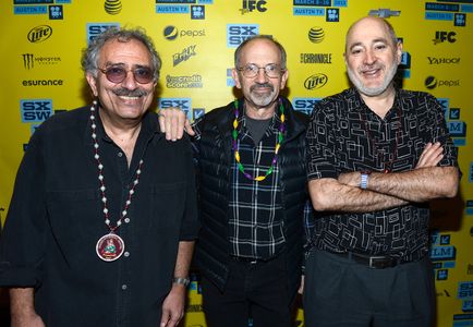 Louis Alvarez, Andy Kolker, and Peter Odabashian at an event for Getting Back to Abnormal (2013)