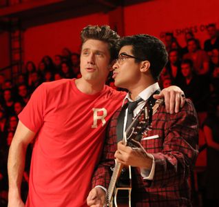 Aaron Tveit and Jordan Fisher in Grease Live! (2016)