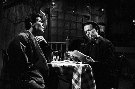Joseph Julian and Mitchell Ryan in Dark Shadows (1966)