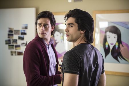 Garrett Brawith and Justin Gaston in The Unauthorized Full House Story (2015)